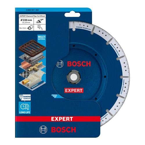 Kotouč BOSCH EXPERT Diamond Pipe Cut Wheel X-LOCK PVC