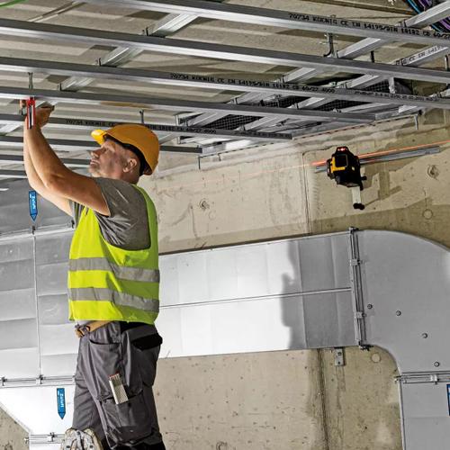 Samonivelační liniový křížový laser STABILA LAX 600 7-dílný SET