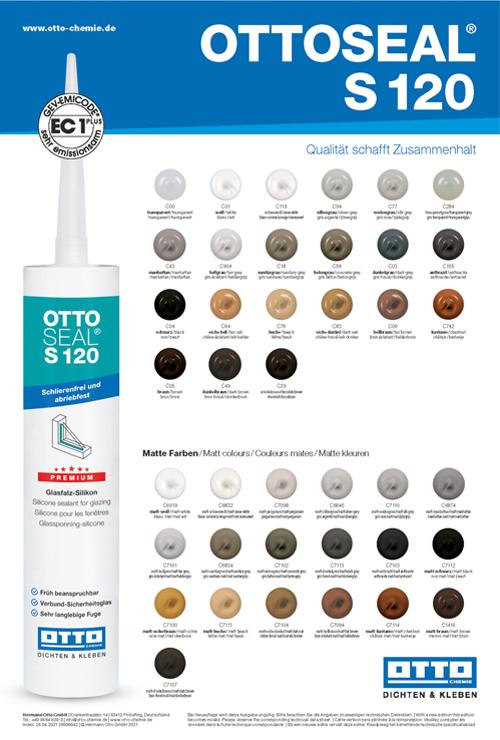 Silikonový tmel OTTOSEAL S120 310 ml