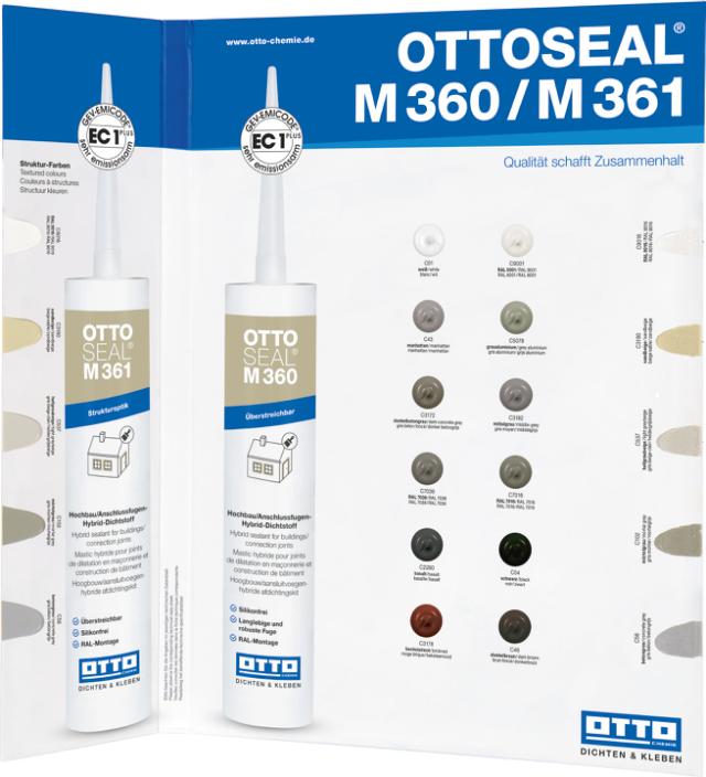 Zrnitý hybridní tmel OTTOSEAL M361 580 ml